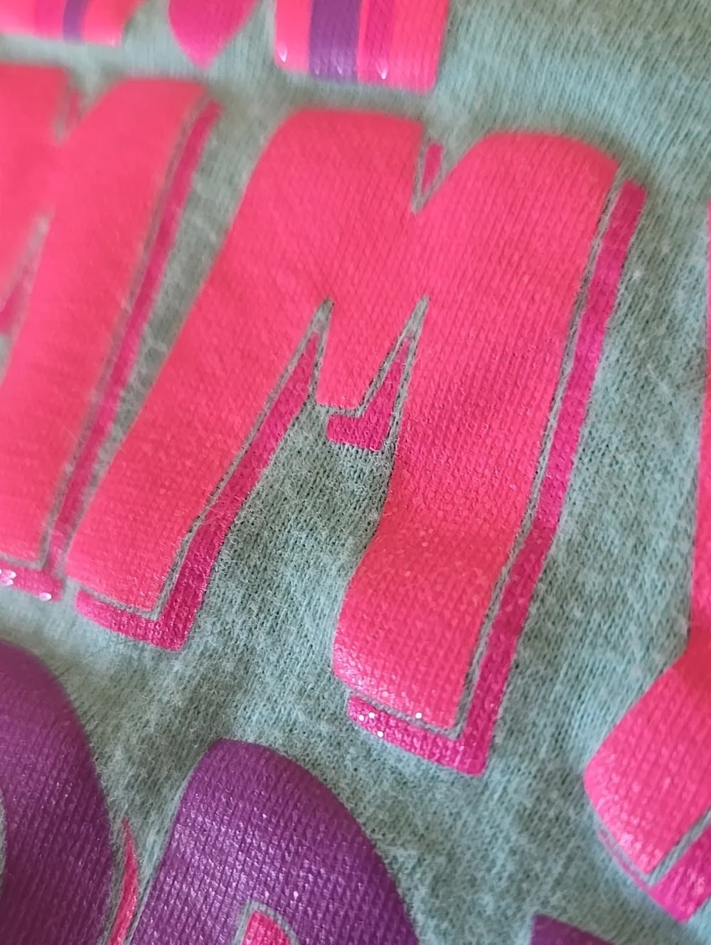 The Children's Place 3t Cat Aqua Long Sleeve Tee Pink Graphic Mommy Love Me
